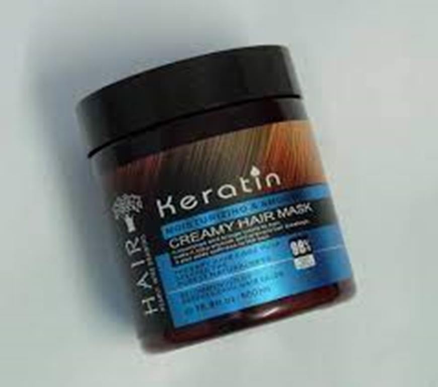 Keratin Moisturizing & Smooth Creamy Hair Mask-500ml