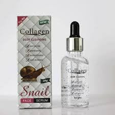 Collagen Deep Cleansing Snail Face Serum 30ml
