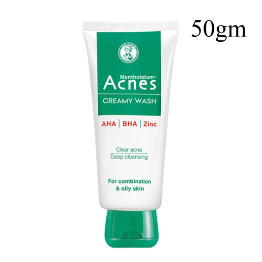 Acnes Creamy Face Wash (Green) 50gm