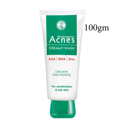Acnes Creamy Face Wash (Green) 100gm