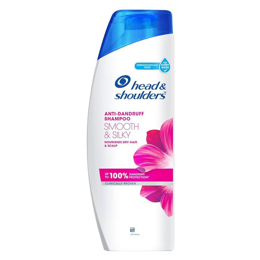 Head & Shoulders Smooth & Silky Anti Dandruff Shampoo 340ml