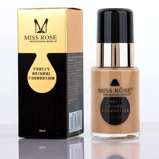 Miss Rose Purely Natural Liquid Base Foundation 30ml