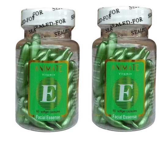 Animate Dr Care Aloevera and Vitamin E Capsule 60 Softgel 12g
