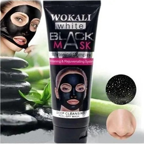 Wokali White Black Face Mask 125ml