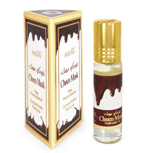 Ahsan Choco Musk Free From Alcohol Concentrated Perfume 8ml