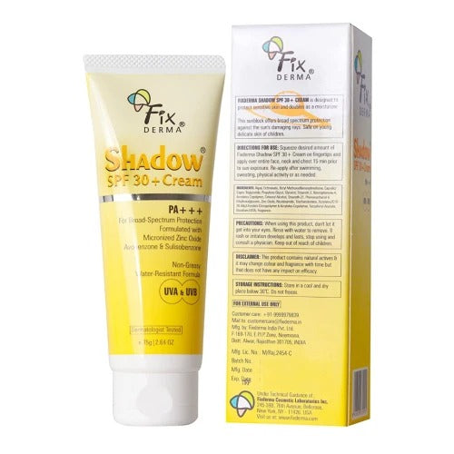 Shadow Sunscreen For Dry Skin SPF 30+ Cream-75 gm