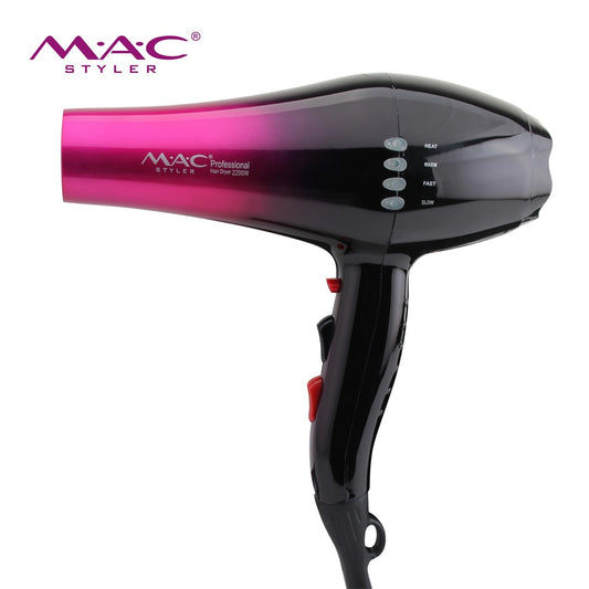 MAC Professional Hair Dryer, Real heat Power 2200W,  MC-6616 A