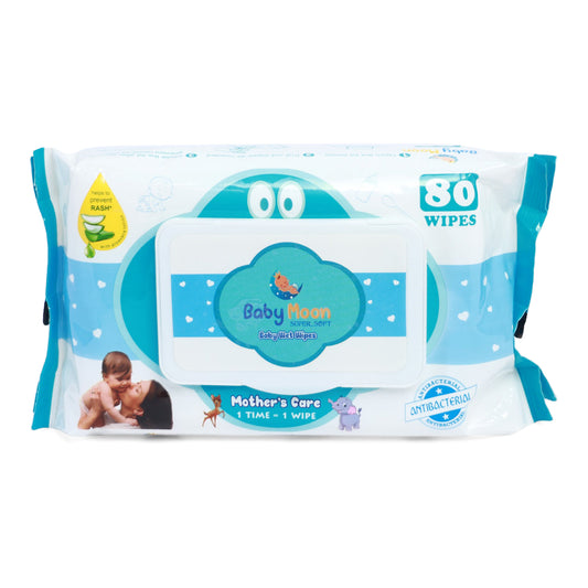 White Moon 80 Sheets Wipes